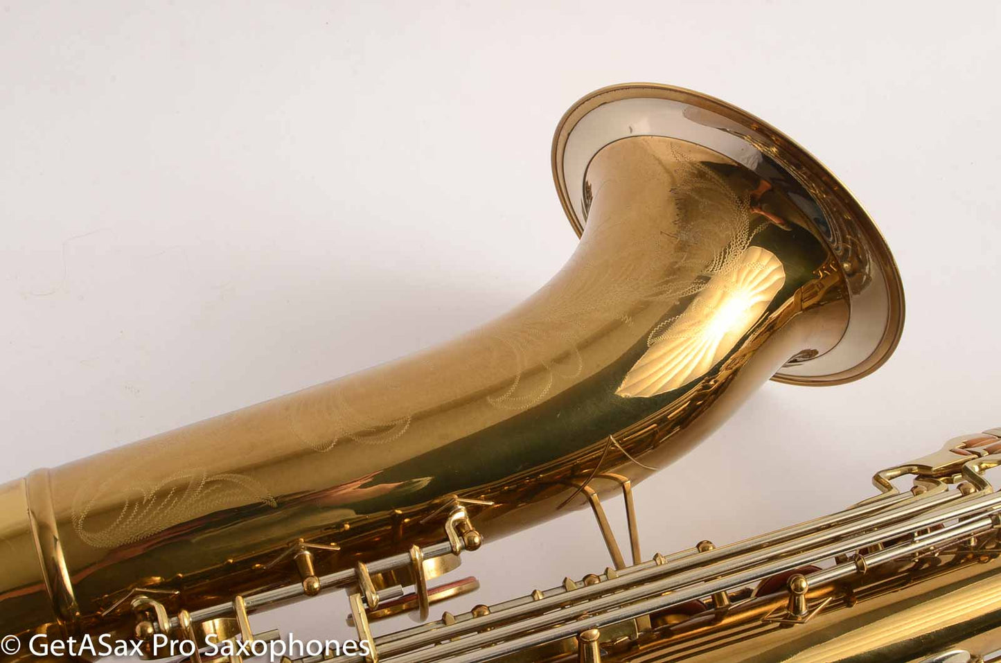 Buescher Top Hat and Cane Tenor Saxophone Fresh Overhaul Factory Relacquer 300849