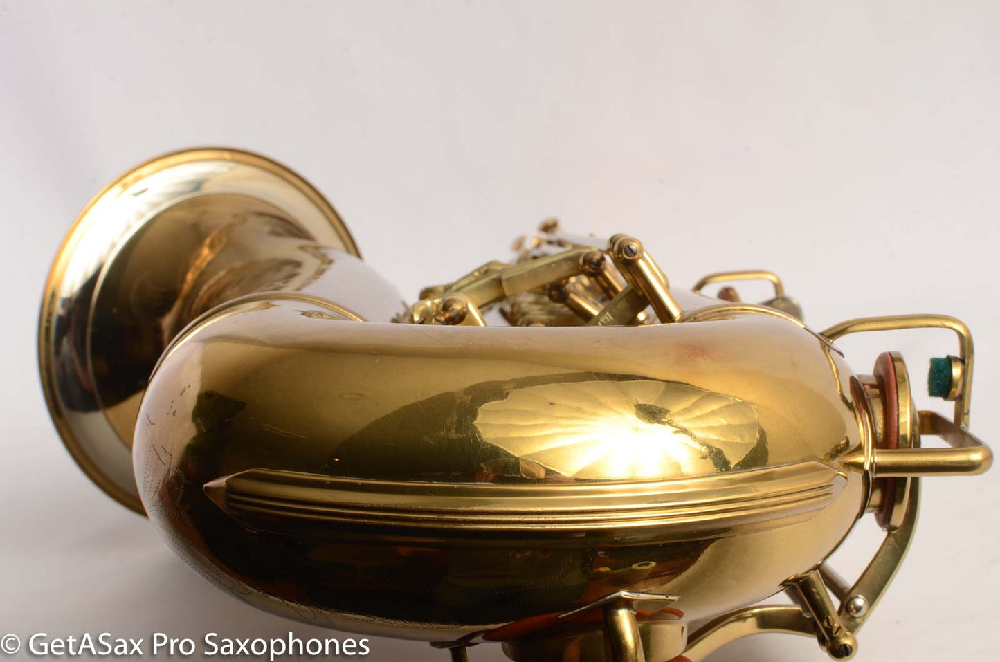 Buescher Top Hat and Cane Tenor Saxophone Fresh Overhaul Factory Relacquer 300849