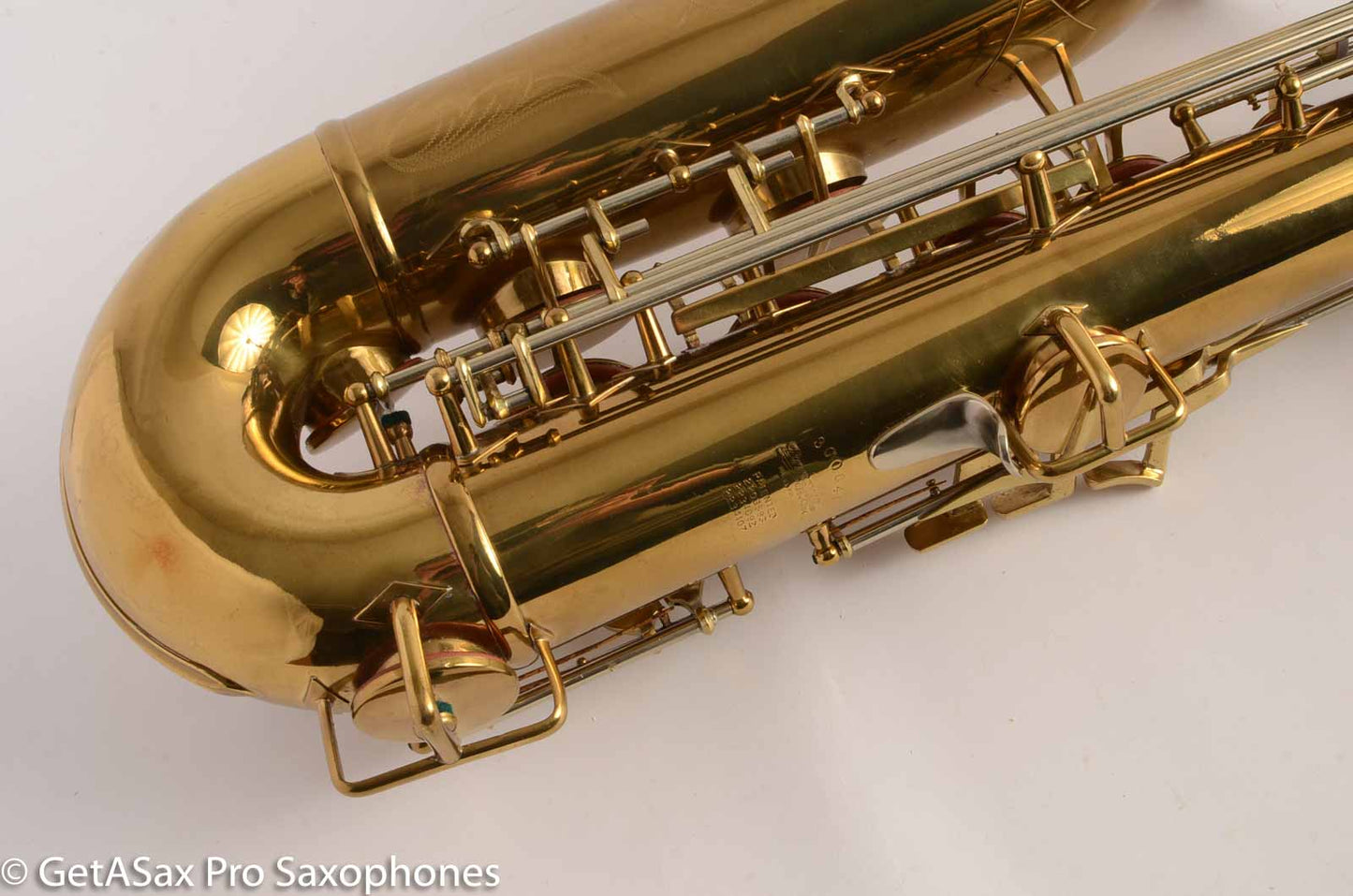 Buescher Top Hat and Cane Tenor Saxophone Fresh Overhaul Factory Relacquer 300849