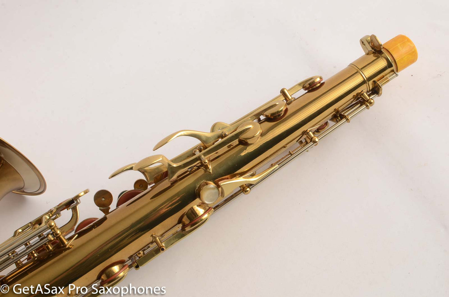 Buescher Top Hat and Cane Tenor Saxophone Fresh Overhaul Factory Relacquer 300849