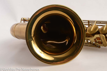 Buescher Top Hat and Cane Tenor Saxophone Fresh Overhaul Factory Relacquer 300849