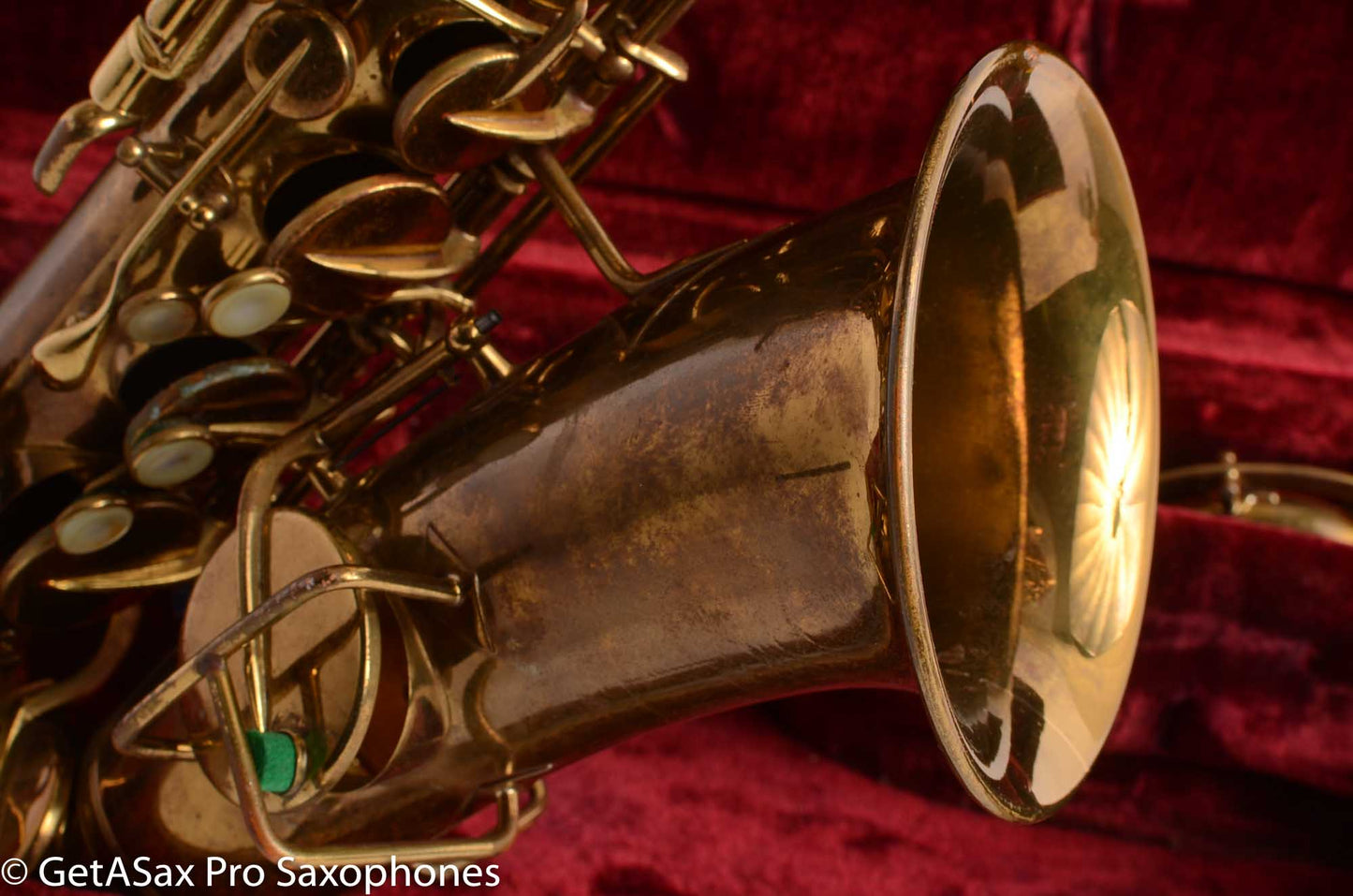 Buescher True Tone Alto 123390 Relacquered Fair Condition Needs Overhaul