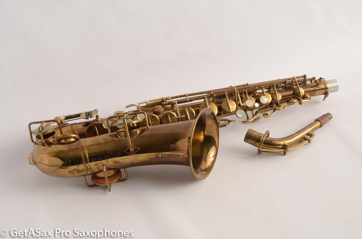 Buescher True Tone Alto 123390 Relacquered Fair Condition Needs Overhaul