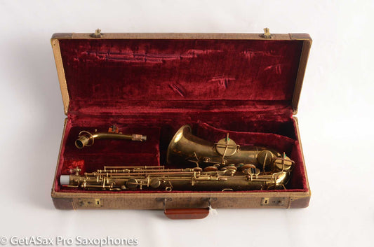 Buescher True Tone Alto 123390 Relacquered Fair Condition Needs Overhaul