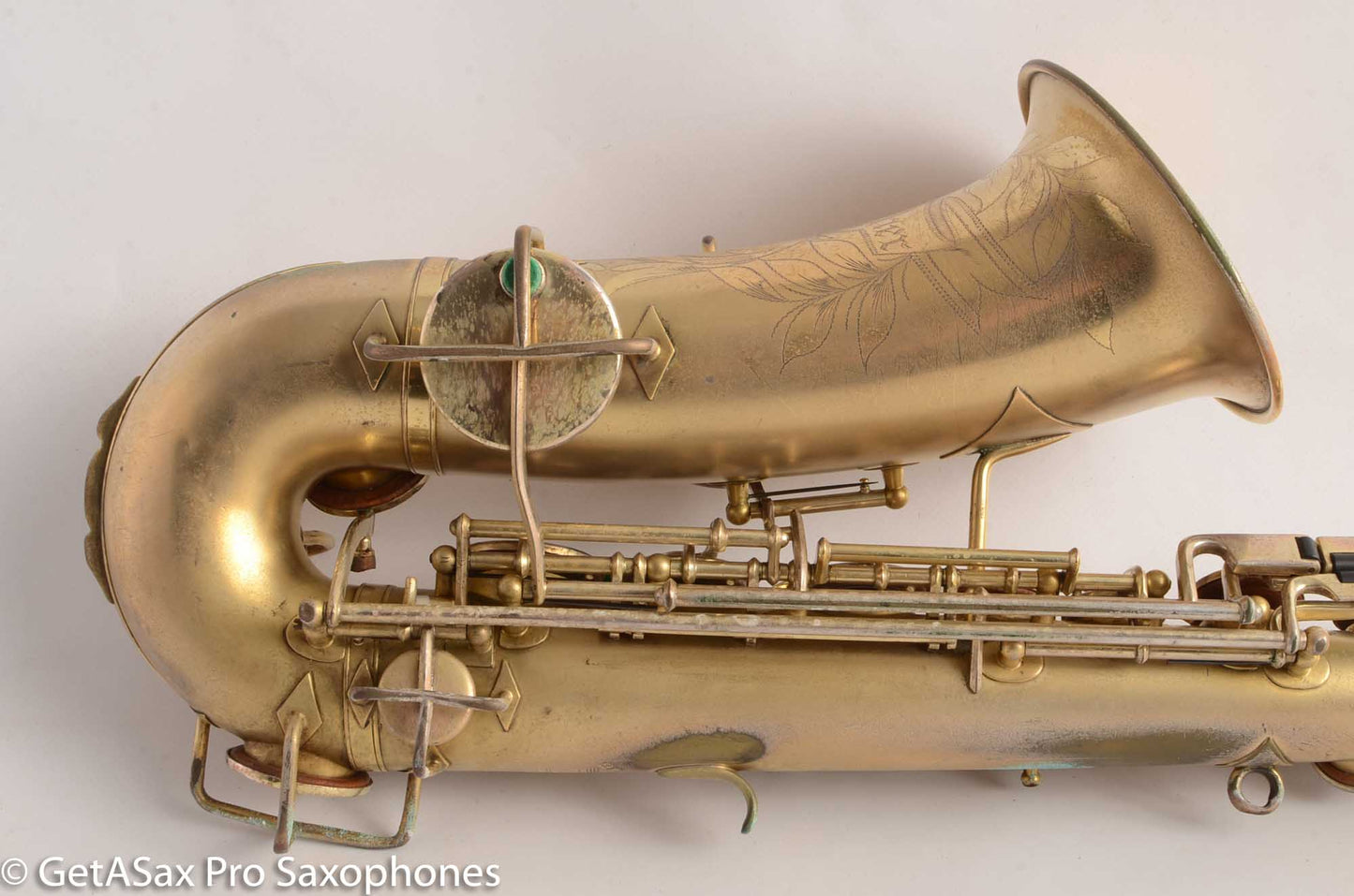 Buescher True Tone Alto Saxophone 202609 Original Gold Plate Very Good Condition