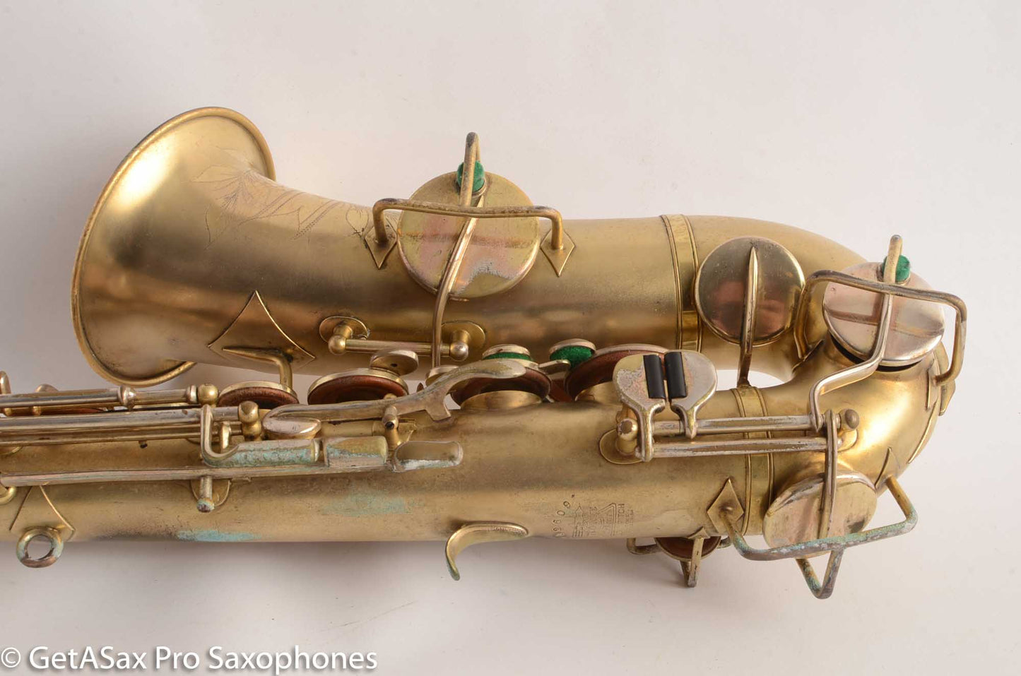 Buescher True Tone Alto Saxophone 202609 Original Gold Plate Very Good Condition