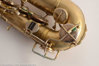 Buescher True Tone Alto Saxophone 202609 Original Gold Plate Very Good Condition