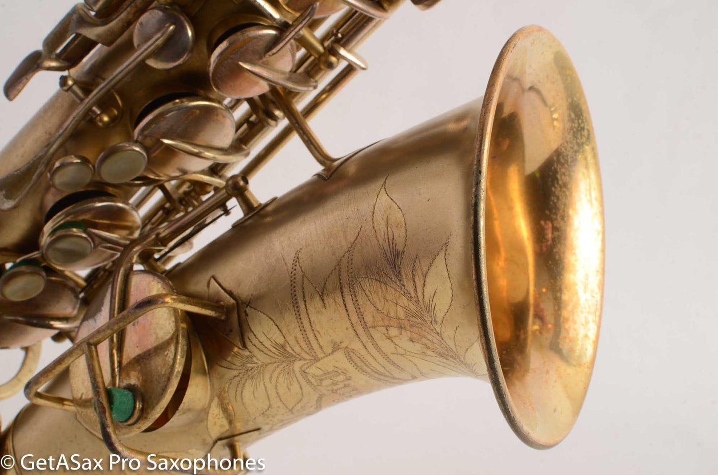 Buescher True Tone Alto Saxophone 202609 Original Gold Plate Very Good Condition