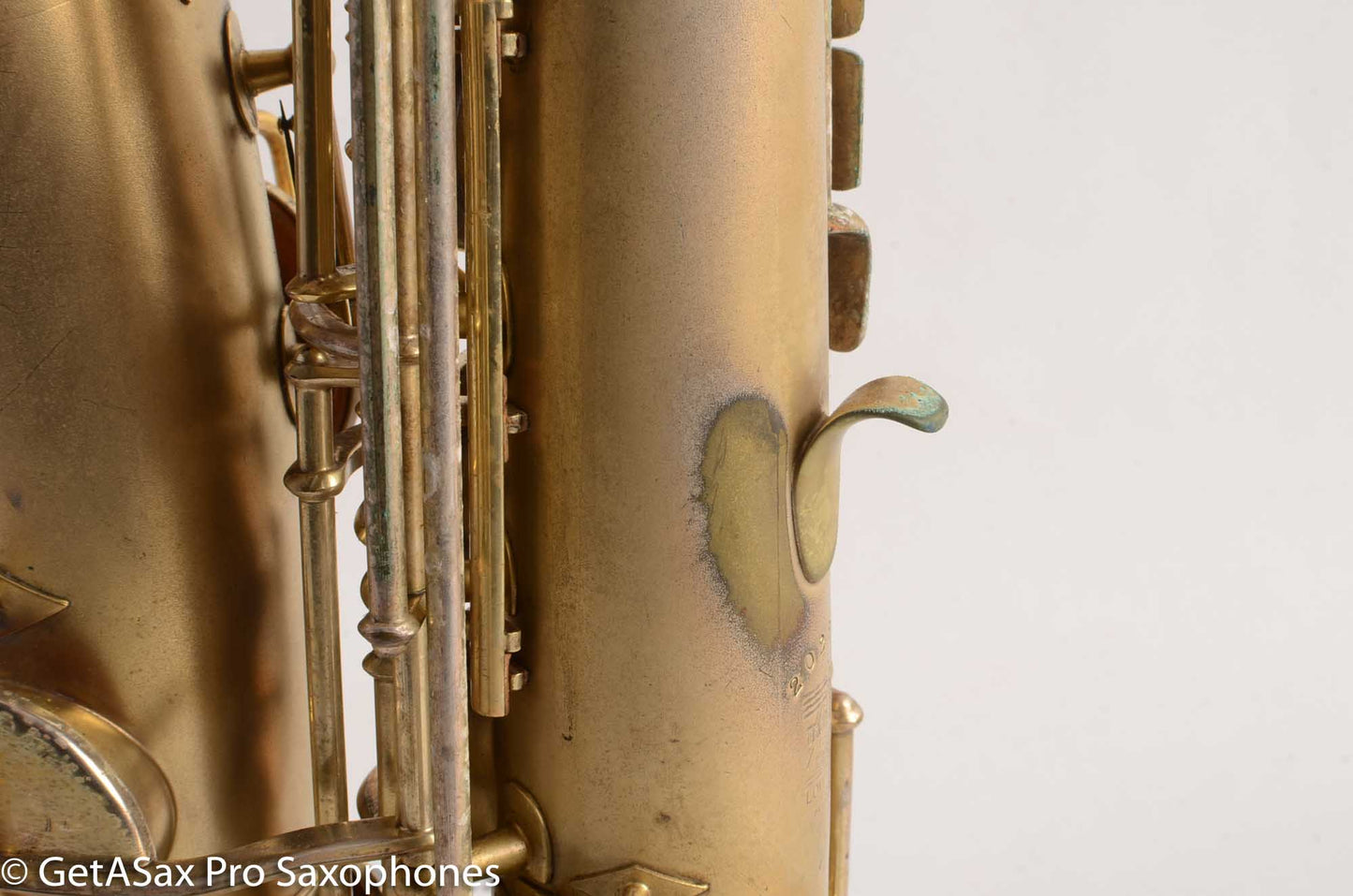 Buescher True Tone Alto Saxophone 202609 Original Gold Plate Very Good Condition