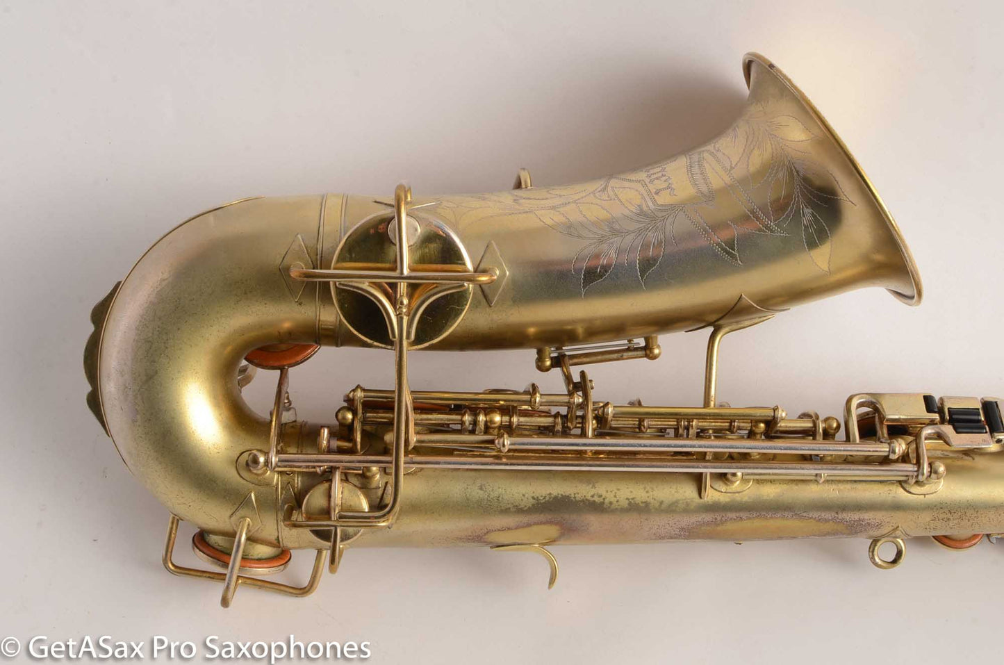 Buescher True Tone Alto Saxophone 204539 Original Gold Plate Good Condition