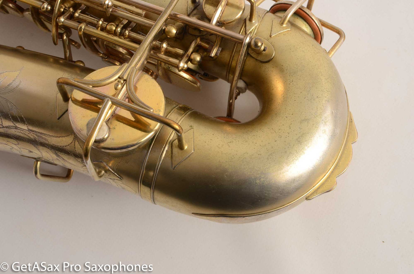 Buescher True Tone Alto Saxophone 204539 Original Gold Plate Good Condition