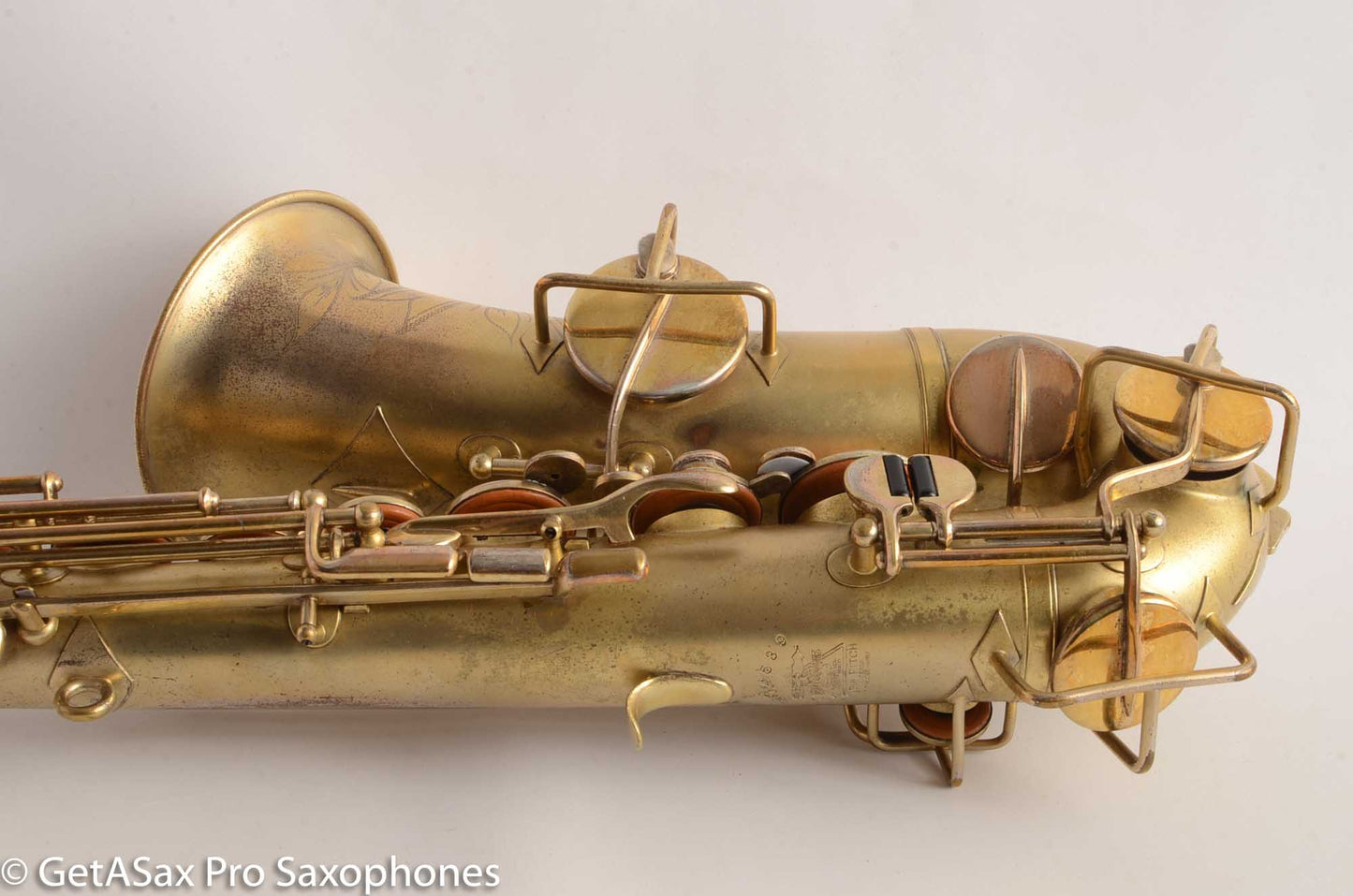 Buescher True Tone Alto Saxophone 204539 Original Gold Plate Good Condition