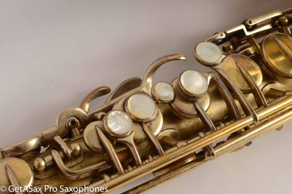 Buescher True Tone Alto Saxophone 204539 Original Gold Plate Good Condition