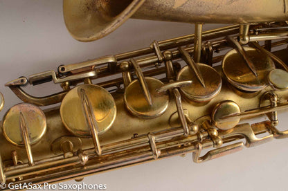 Buescher True Tone Alto Saxophone 204539 Original Gold Plate Good Condition