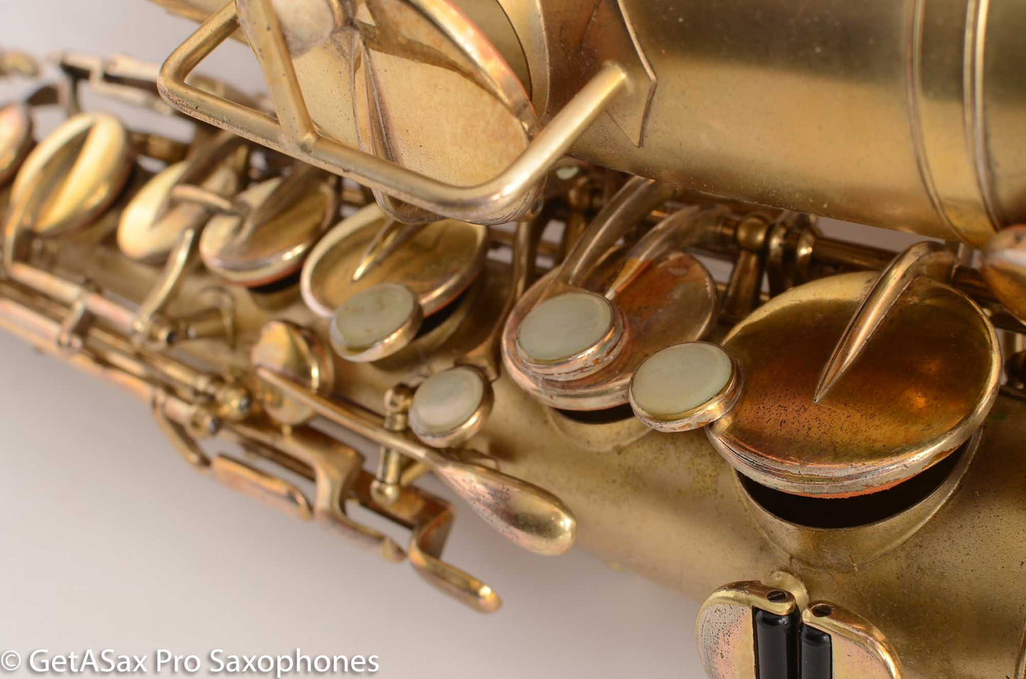 Buescher True Tone Alto Saxophone 204539 Original Gold Plate Good Condition