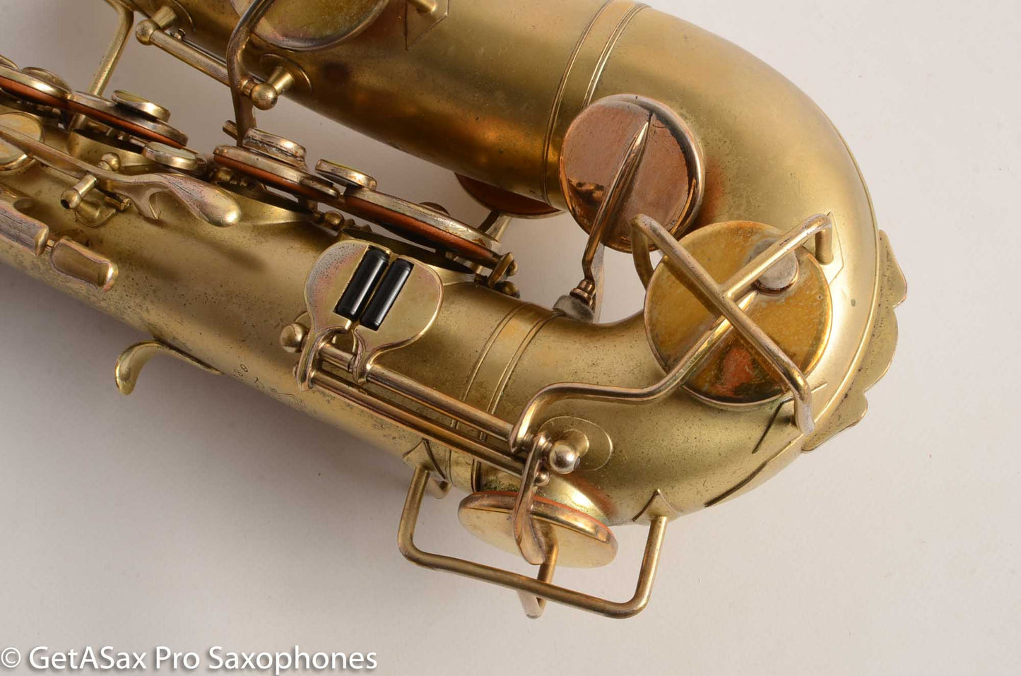 Buescher True Tone Alto Saxophone 204539 Original Gold Plate Good Condition