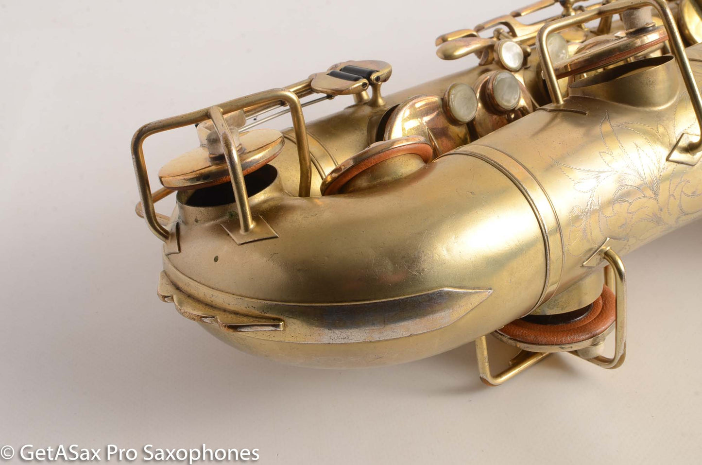 Buescher True Tone Alto Saxophone 204539 Original Gold Plate Good Condition