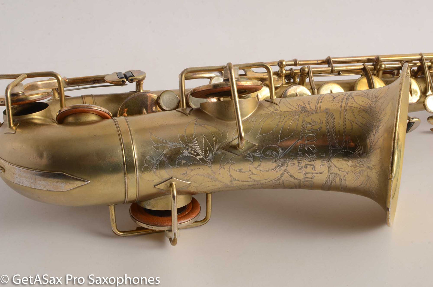 Buescher True Tone Alto Saxophone 204539 Original Gold Plate Good Condition