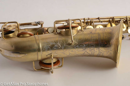 Buescher True Tone Alto Saxophone 204539 Original Gold Plate Good Condition