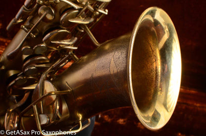 Buescher True Tone Alto Saxophone 204539 Original Gold Plate Good Condition
