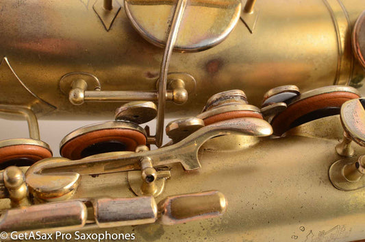 Buescher True Tone Alto Saxophone 204539 Original Gold Plate Good Condition