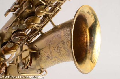 Buescher True Tone Alto Saxophone 204539 Original Gold Plate Good Condition
