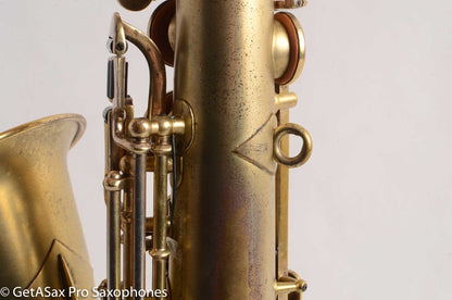 Buescher True Tone Alto Saxophone 204539 Original Gold Plate Good Condition