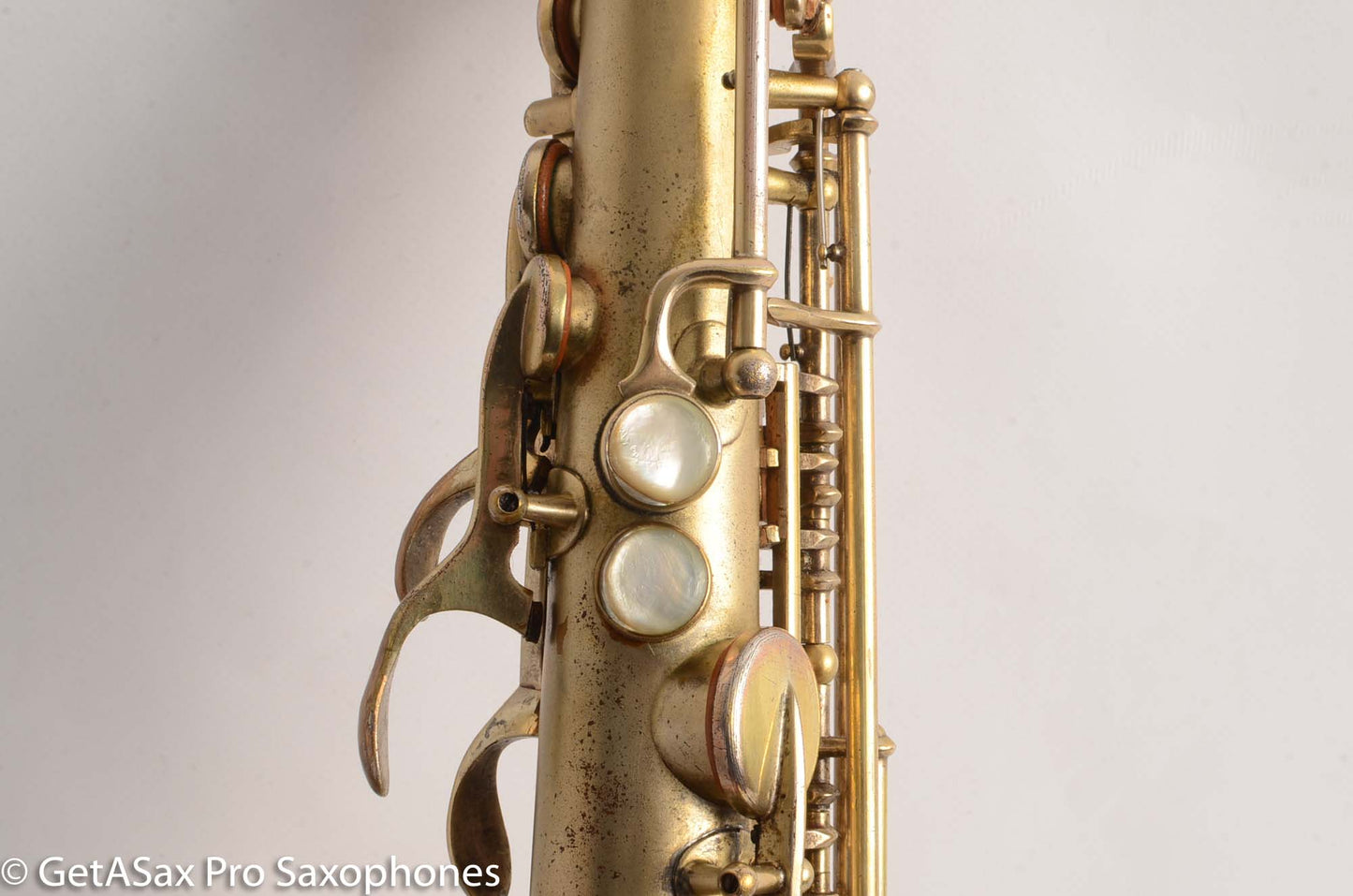 Buescher True Tone Alto Saxophone 204539 Original Gold Plate Good Condition