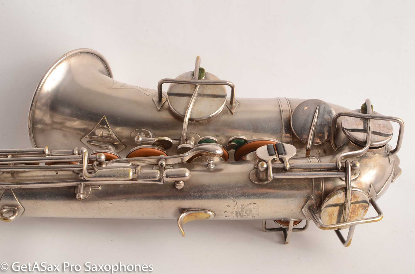 Buescher True Tone Alto Saxophone 83005 Original Silver Plate