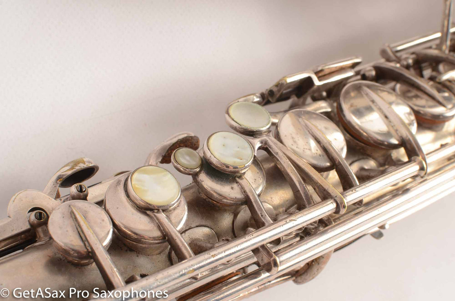 Buescher True Tone Alto Saxophone 83005 Original Silver Plate