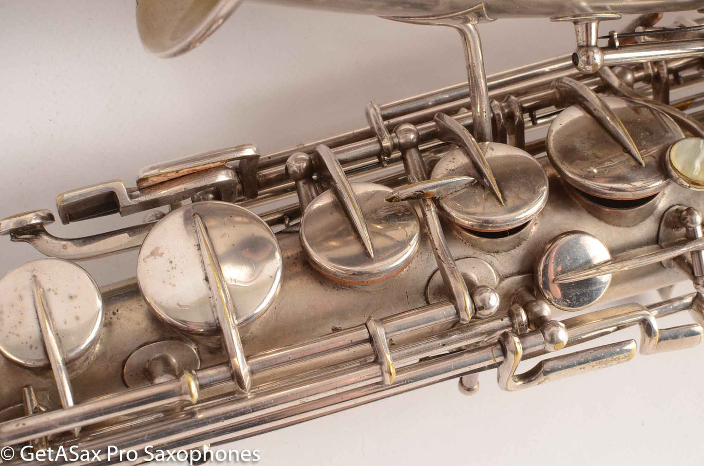 Buescher True Tone Alto Saxophone 83005 Original Silver Plate