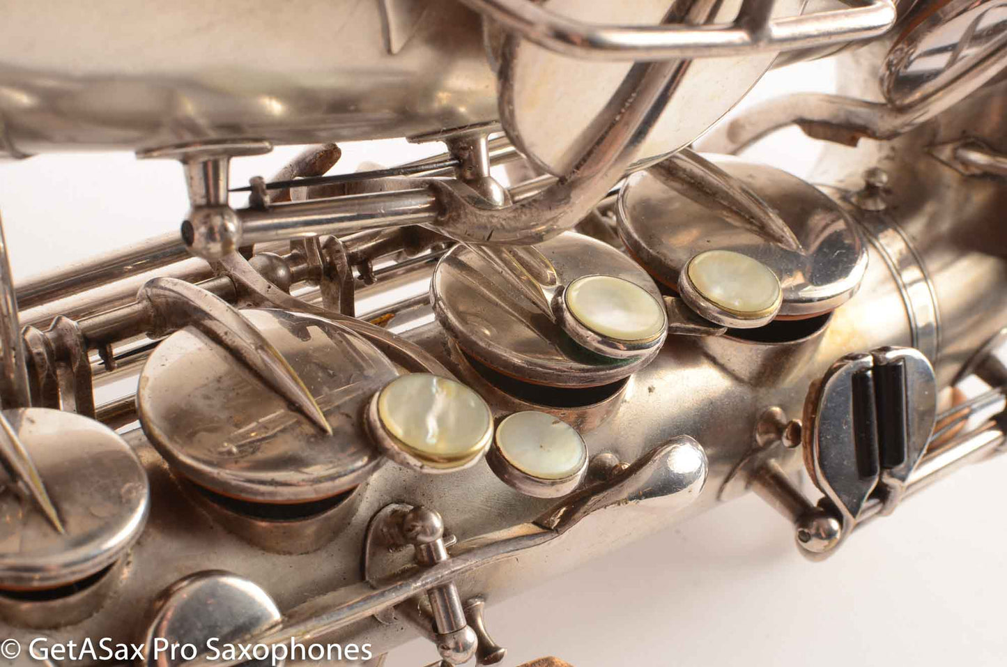 Buescher True Tone Alto Saxophone 83005 Original Silver Plate