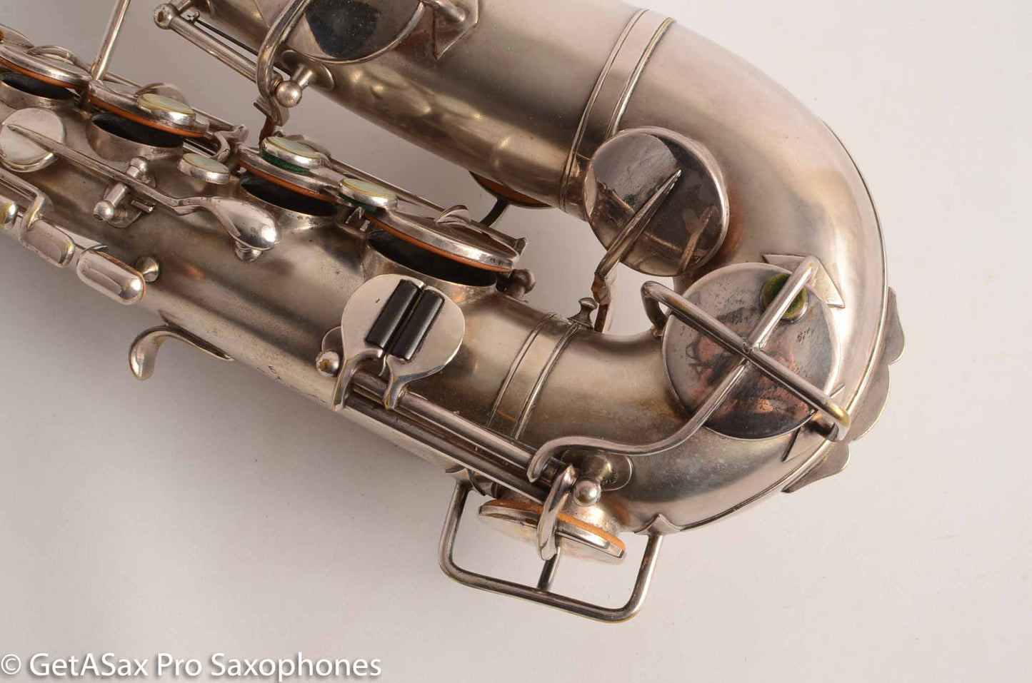 Buescher True Tone Alto Saxophone 83005 Original Silver Plate