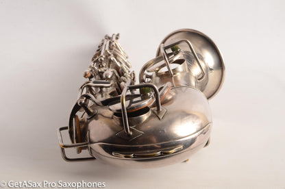 Buescher True Tone Alto Saxophone 83005 Original Silver Plate