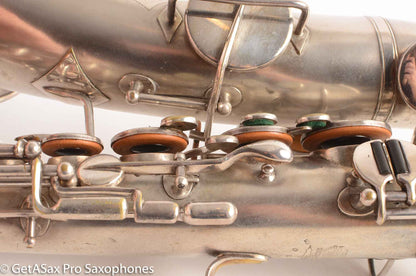 Buescher True Tone Alto Saxophone 83005 Original Silver Plate