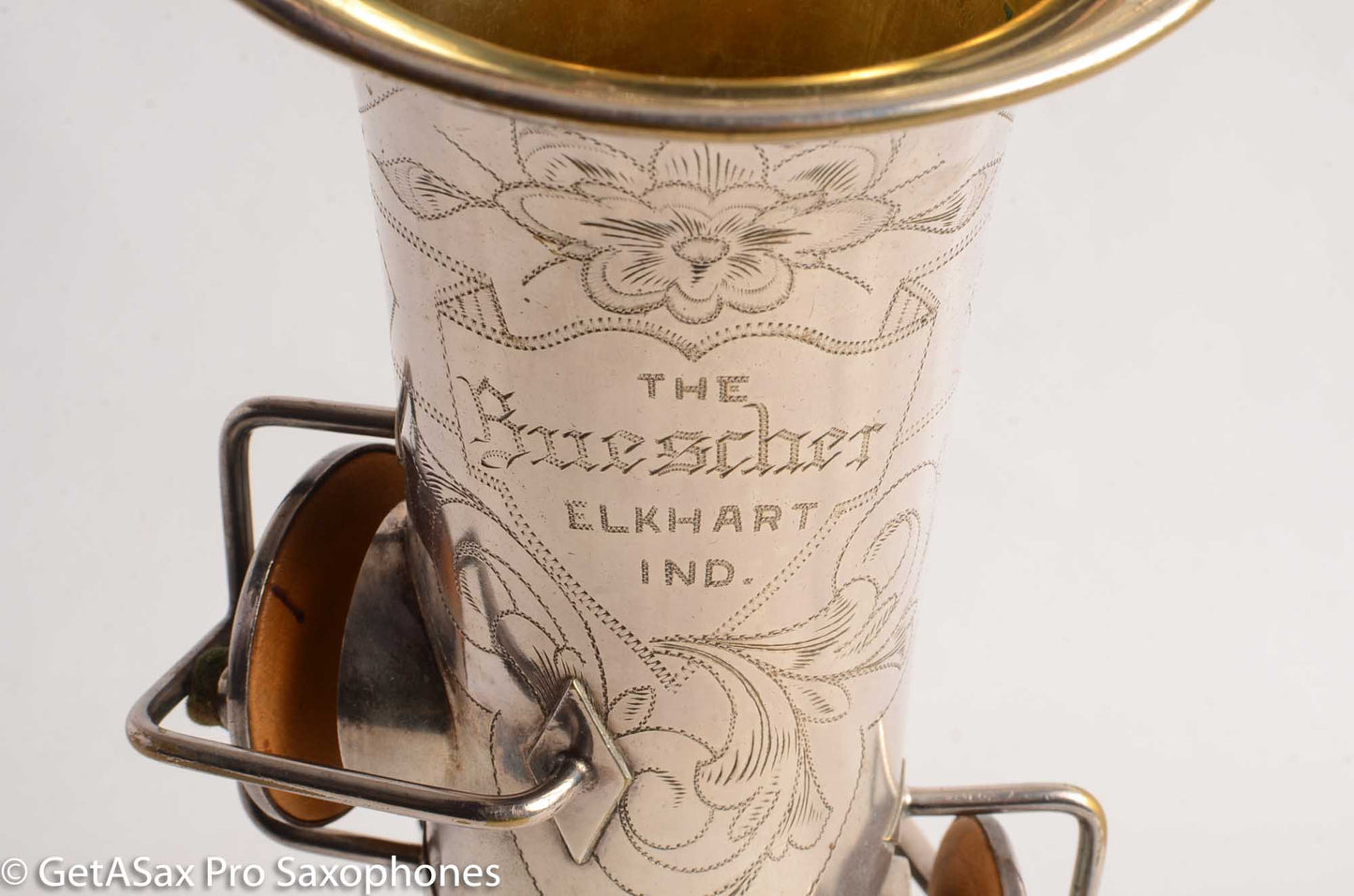 Buescher True Tone Alto Saxophone 83005 Original Silver Plate