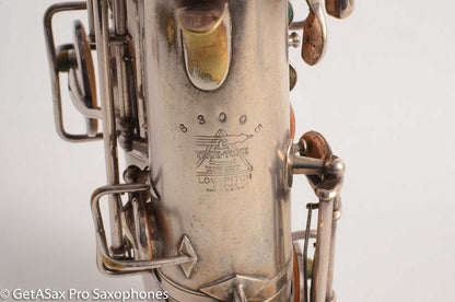 Buescher True Tone Alto Saxophone 83005 Original Silver Plate