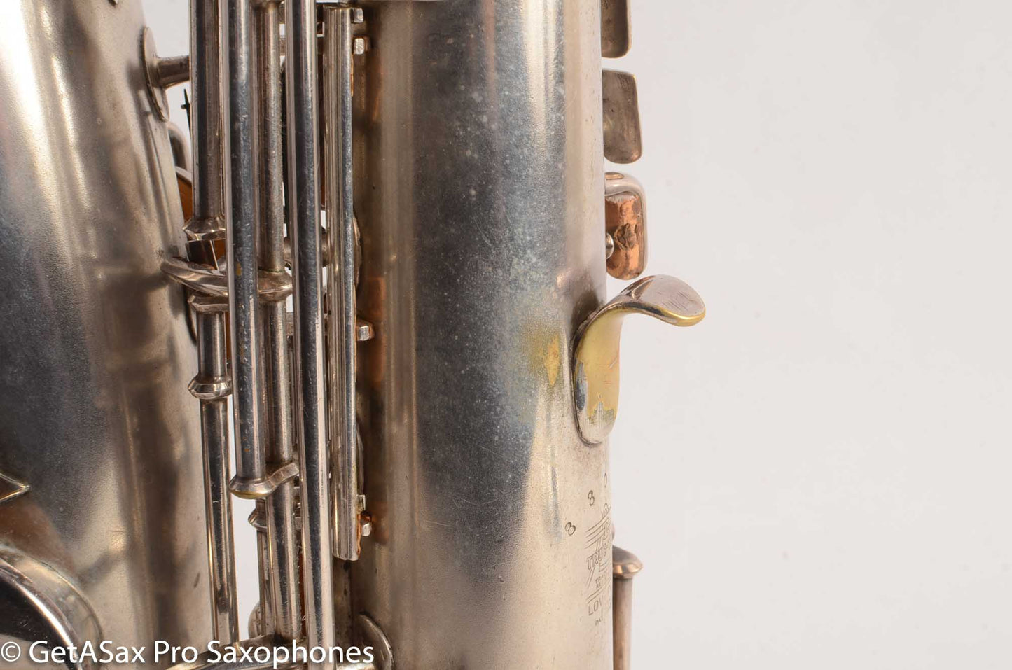 Buescher True Tone Alto Saxophone 83005 Original Silver Plate