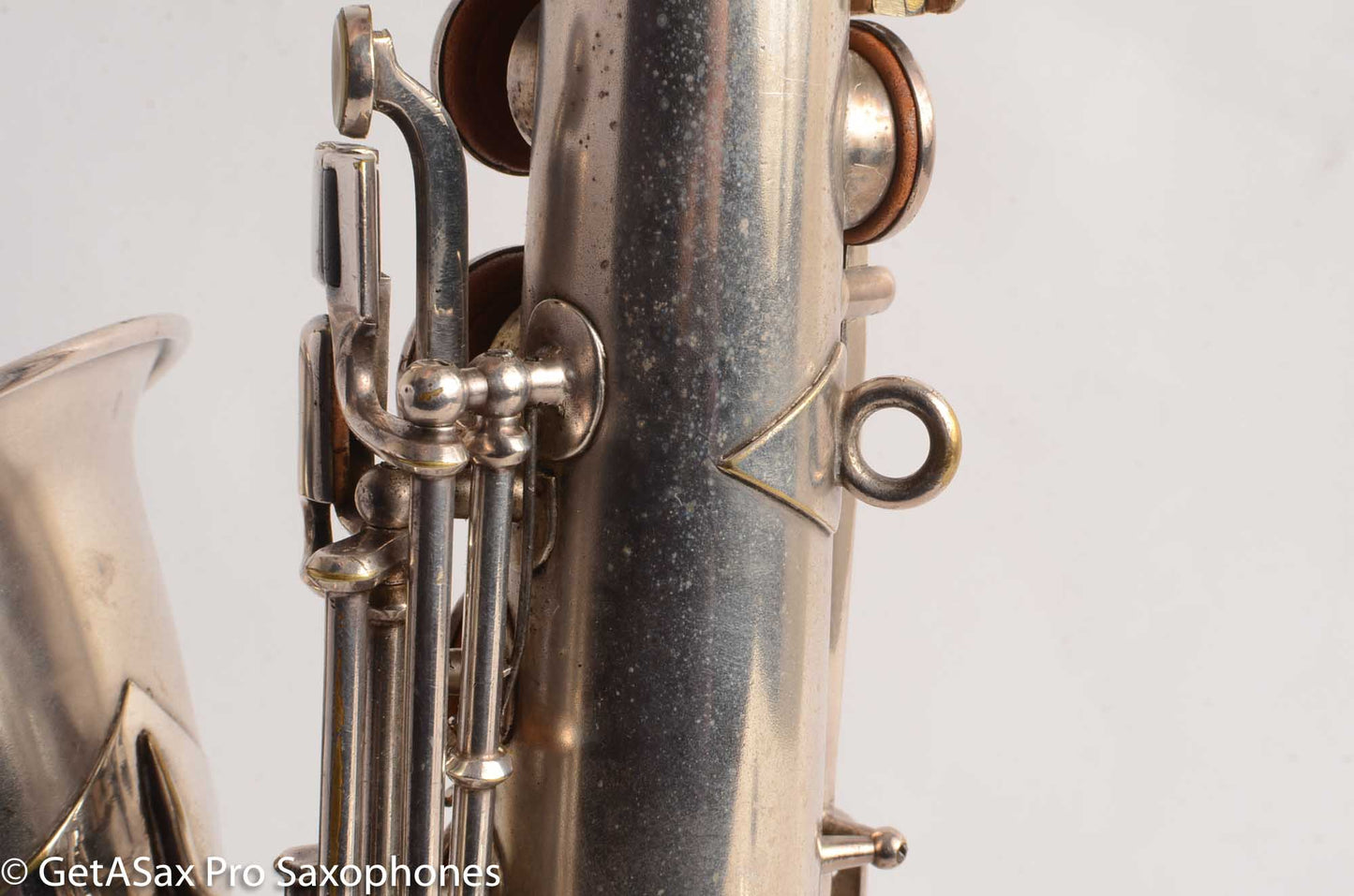 Buescher True Tone Alto Saxophone 83005 Original Silver Plate