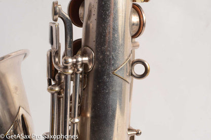 Buescher True Tone Alto Saxophone 83005 Original Silver Plate
