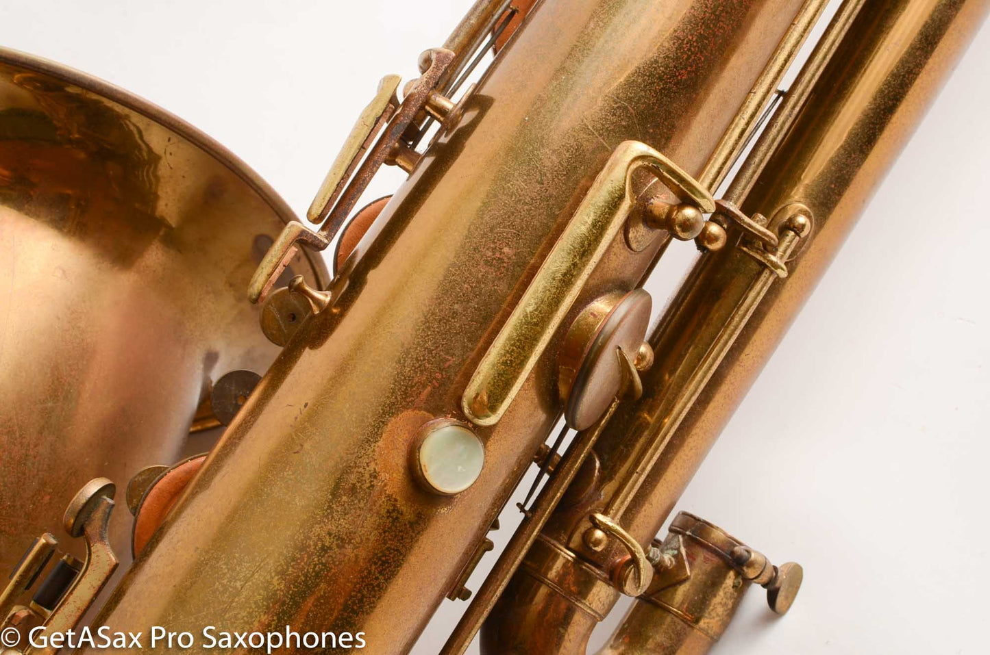 Buescher True Tone Bass Saxophone Fresh Full Overhaul! Very Good Condition
