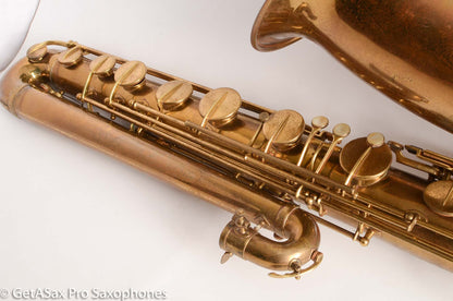 Buescher True Tone Bass Saxophone Fresh Full Overhaul! Very Good Condition
