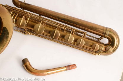 Buescher True Tone Bass Saxophone Fresh Full Overhaul! Very Good Condition
