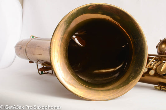 Buescher True Tone Bass Saxophone Fresh Full Overhaul! Very Good Condition