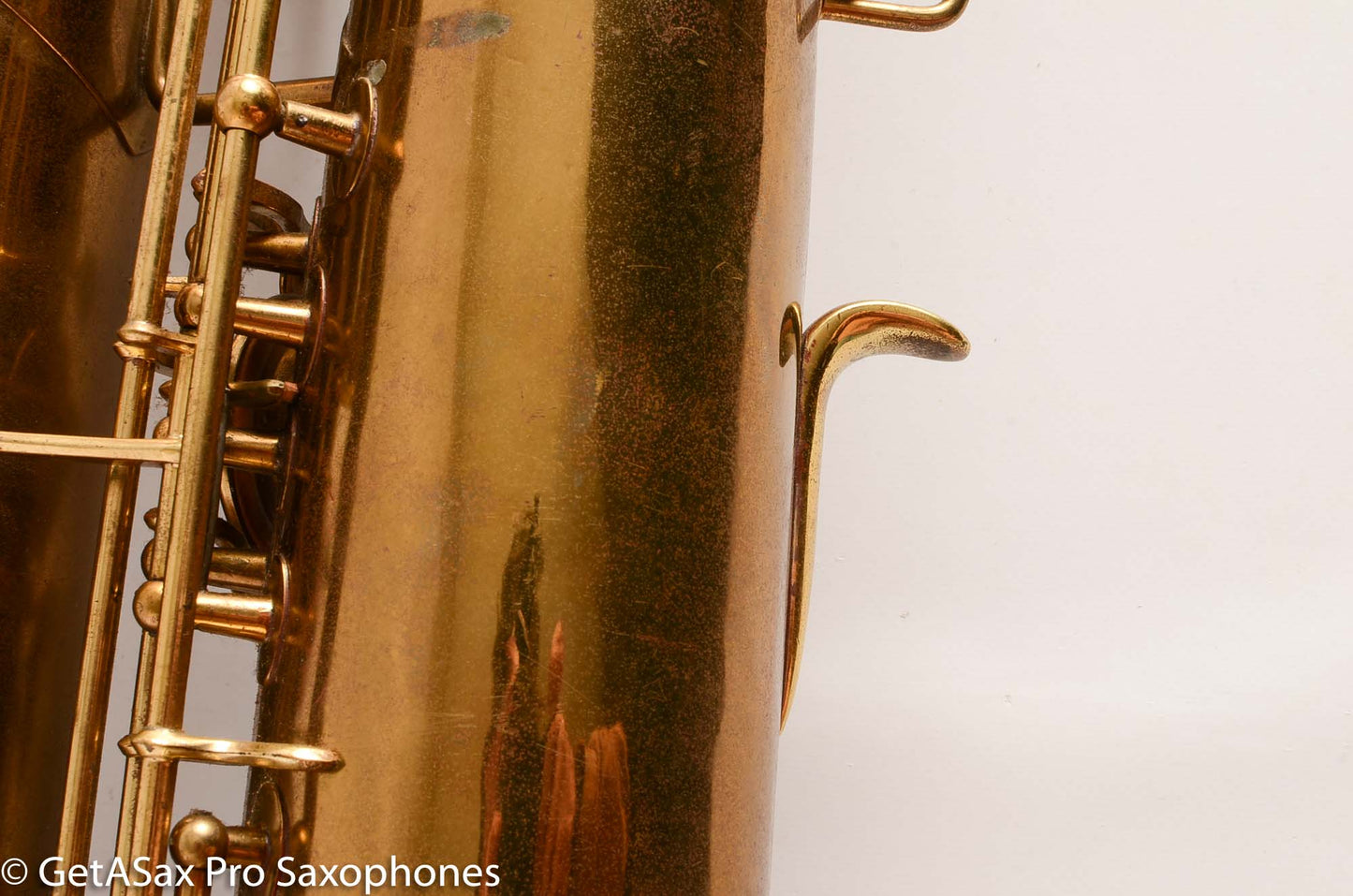 Buescher True Tone Bass Saxophone Fresh Full Overhaul! Very Good Condition