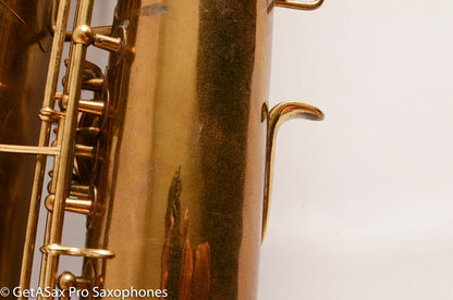 Buescher True Tone Bass Saxophone Fresh Full Overhaul! Very Good Condition