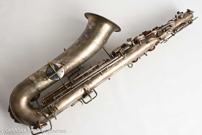 Buescher True Tone C Melody Saxophone Original Silver Old Pads 117561