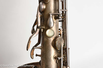 Buescher True Tone C Melody Saxophone Original Silver Old Pads 117561