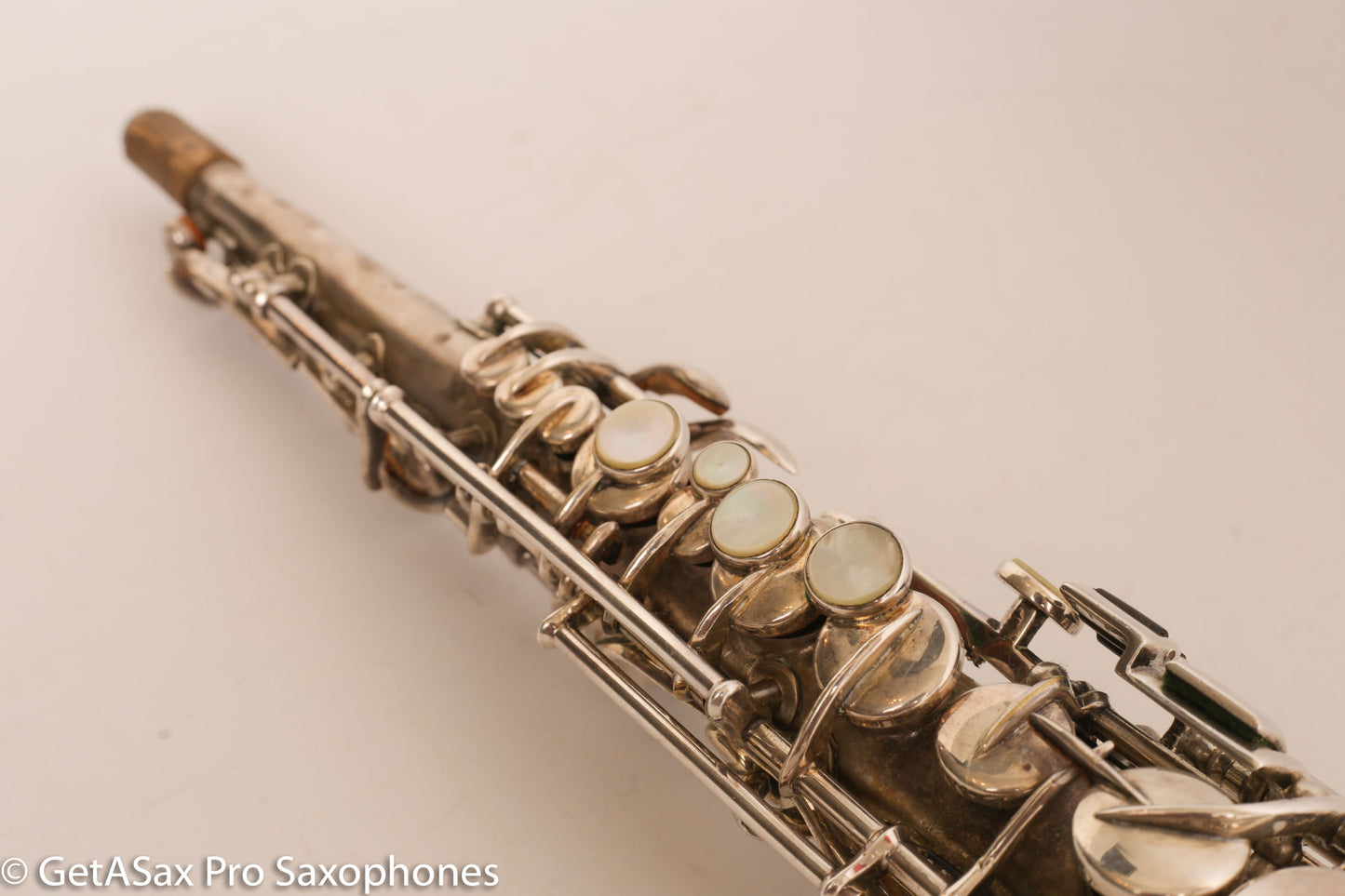 Buescher True Tone C Soprano Original Silver