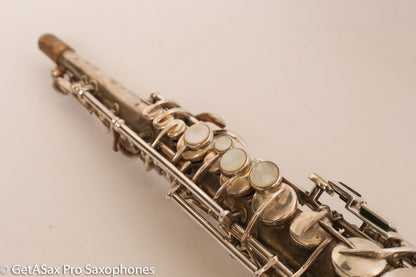 Buescher True Tone C Soprano Original Silver